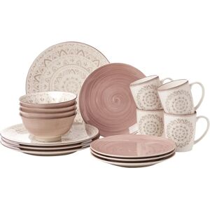 RITZENHOFF & BREKER Valencia 16-piece Dinnerware Set - Pink RITZENHOFF & BREKER Valencia 16-piece Dinnerware Set - Pink