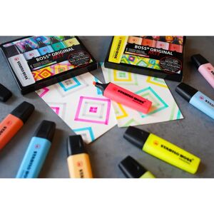 Stabilo Boss Original Highlighter 4 Colors - Highlighting Stabilo Boss Original Highlighter 4 Colors - Highlighting