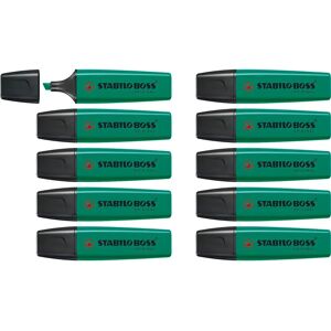 Stabilo Boss Original Highlighter - Turquoise - 10 Units Stabilo Boss Original Highlighter - Turquoise - 10 Units
