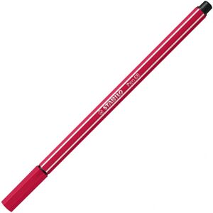 Stabilo Pen 68 Marker Czerwony - Atrament na bazie wody - 1 mm - 10 sztuk Stabilo Pen 68 Marker Czerwony - Atrament na bazie wody - 1 mm - 10 sztuk