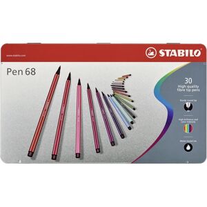 Feutres STABILO Pen 68 Multicolores - 30 pièces Feutres STABILO Pen 68 Multicolores - 30 pièces