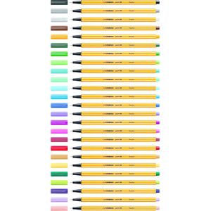 STABILO Point 88 Mini Fineliner Mehrfarbig 12 Stift - Filzstift STABILO Point 88 Mini Fineliner Mehrfarbig 12 Stift - Filzstift