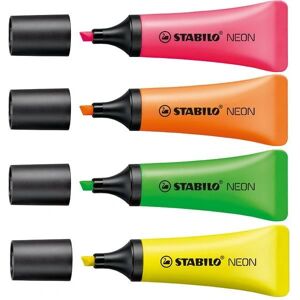 Ensemble de Marqueurs STABILO 72/10-1 - Couleurs Néon - 10 pcs Ensemble de Marqueurs STABILO 72/10-1 - Couleurs Néon - 10 pcs