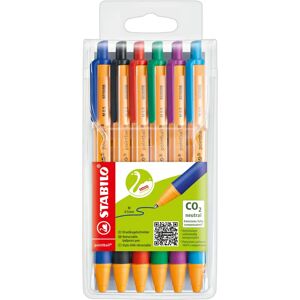 STABILO Pointball Multi-Color Retractable Pen - Ballpoint Pen STABILO Pointball Multi-Color Retractable Pen - Ballpoint Pen
