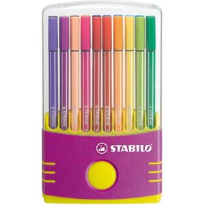 STABILO Stylo Foncé Multicolore - Marqueur à Pointe en Feutre pour Art & Écriture - Publicité STABILO Stylo Foncé Multicolore - Marqueur à Pointe en Feutre pour Art & Écriture - Publicité