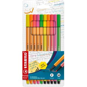 Stabilo Multicolor Fine Art Markers Set - 10 Pcs Stabilo Multicolor Fine Art Markers Set - 10 Pcs