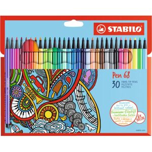 STABILO Pen 68 felt pen - 30 Multicolour - Art & Craft STABILO Pen 68 felt pen - 30 Multicolour - Art & Craft