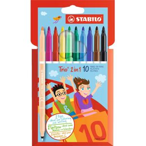 STABILO Trio 2 in 1 Filzstift - Fine/Medium Mehrfarbig STABILO Trio 2 in 1 Filzstift - Fine/Medium Mehrfarbig