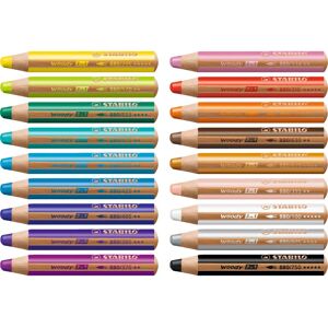 Stabilo Woody 3 in 1 Multicolour - Colored Pencils Stabilo Woody 3 in 1 Multicolour - Colored Pencils
