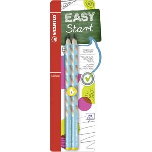 STABILO Easygraph - Crayon triangulaire HB pour gauchers - 2 pièces - Publicité STABILO Easygraph - Crayon triangulaire HB pour gauchers - 2 pièces - Publicité