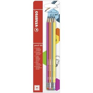 STABILO HB Sechskant-Grafitbleistift mit Radierer STABILO HB Sechskant-Grafitbleistift mit Radierer