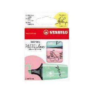 STABILO Modèle 07/03-57 Marqueur - Vert, Rose, Turquoise - Publicité STABILO Modèle 07/03-57 Marqueur - Vert, Rose, Turquoise - Publicité
