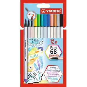 STABILO Pen 68 Penișer - Multicolore - 12 bucăți - Pix de fibră STABILO Pen 68 Penișer - Multicolore - 12 bucăți - Pix de fibră