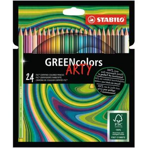 Stabilo Greencolors Arty Mehrfarbige Buntstifte - 24 Stück Stabilo Greencolors Arty Mehrfarbige Buntstifte - 24 Stück