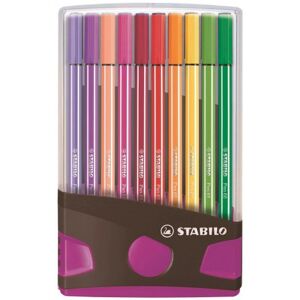 STABILO Pen 68 Felt Pen - Multicolour Set of 20 STABILO Pen 68 Felt Pen - Multicolour Set of 20