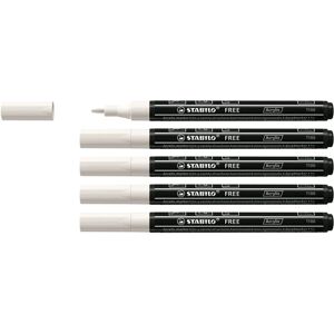 STABILO FREE Acrylic White Marker T100 - Acrylic Marker STABILO FREE Acrylic White Marker T100 - Acrylic Marker