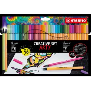 STABILO Creative Set ARTY - Assorted Colours - 36 Pack STABILO Creative Set ARTY - Assorted Colours - 36 Pack