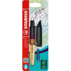 STABILO Grow Stylos Plume - Cerise - Durable et Ergonomique - Publicité STABILO Grow Stylos Plume - Cerise - Durable et Ergonomique - Publicité