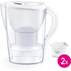 BRITA 1051133 Carafe Filtrante Blanche Marella - Carafe Filtrante - Publicité BRITA 1051133 Carafe Filtrante Blanche Marella - Carafe Filtrante - Publicité