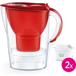 Carafe filtrante rouge Brita - Capacité 1.4L - Publicité Carafe filtrante rouge Brita - Capacité 1.4L - Publicité