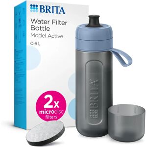 Brita Active Mörk Blå Vattenflaska - Vattenflaska Brita Active Mörk Blå Vattenflaska - Vattenflaska