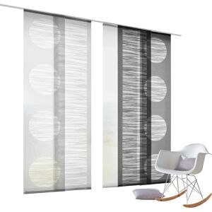 HEINE HOME Modell 3 Halbtransparente graue Gardine HEINE HOME Modell 3 Halbtransparente graue Gardine