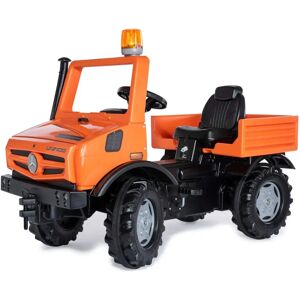 ROLLY TOYS rollyUnimog Service - Orange Kinder Dreirad mit Taschenlampe ROLLY TOYS rollyUnimog Service - Orange Kinder Dreirad mit Taschenlampe