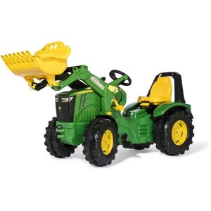 John Deere Grüner Traktor mit Lader - Kinderrutscher John Deere Grüner Traktor mit Lader - Kinderrutscher