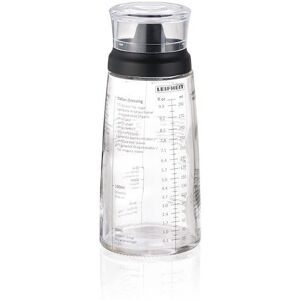 Leifheit 03195 Saladedressing Shaker - Glazen fles, 300ml, met recepten Leifheit 03195 Saladedressing Shaker - Glazen fles, 300ml, met recepten