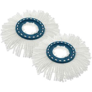 Leifheit Leifheit Microfiber Mop Replacement Head - Green & White - Mop Type Leifheit Leifheit Microfiber Mop Replacement Head - Green & White - Mop Type