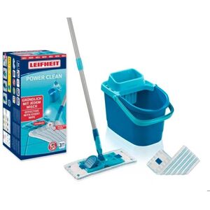 Leifheit - POWER CLEAN M - 33 cm - 148 cm - Set de serpillières - Publicité Leifheit - POWER CLEAN M - 33 cm - 148 cm - Set de serpillières - Publicité