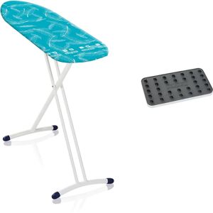 Leifheit Deska do prasowania AirBoard L Solid Shoulder - 130 x 38 cm, Regulowana wysokość, Wyprodukowano w Europie Leifheit Deska do prasowania AirBoard L Solid Shoulder - 130 x 38 cm, Regulowana wysokość, Wyprodukowano w Europie