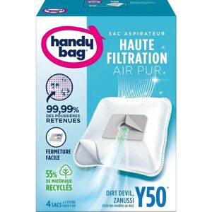 Handy Bag Y50 Stofzuigerzakken - HEPA Filter - 4 stuks Handy Bag Y50 Stofzuigerzakken - HEPA Filter - 4 stuks