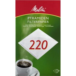 Melitta 220G Kaffeefilter - Pyramidenfilter, Weiß Melitta 220G Kaffeefilter - Pyramidenfilter, Weiß