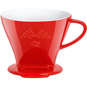 Filtro caffè in porcellana Melitta 102 Rosso - Macchina da caffè Filtro caffè in porcellana Melitta 102 Rosso - Macchina da caffè
