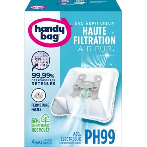 Handy Bag PH99 Staubsaugerbeutel - Hochfiltration - Set mit 4 + 1 Filter Handy Bag PH99 Staubsaugerbeutel - Hochfiltration - Set mit 4 + 1 Filter