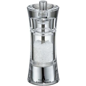 Zassenhaus Aachen Salt and Pepper Mill - 14cm - Transparent Zassenhaus Aachen Salt and Pepper Mill - 14cm - Transparent