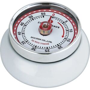 Timer da cucina meccanico Zassenhaus SPEED - Bianco Timer da cucina meccanico Zassenhaus SPEED - Bianco