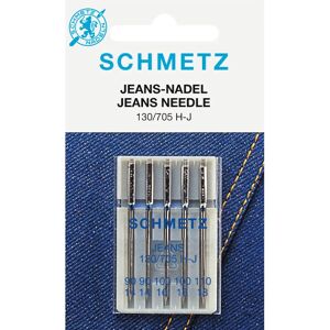 Aiguilles jeans Schmetz - Pack de 5 - 130/705 H-J - Publicité Aiguilles jeans Schmetz - Pack de 5 - 130/705 H-J - Publicité