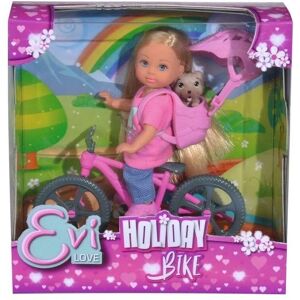 Simba - Evi Love snodata in bici con cagnolino - Doll Simba - Evi Love snodata in bici con cagnolino - Doll