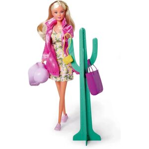 Ensemble de poupée mode rose Steffi Love avec support en cactus - Publicité Ensemble de poupée mode rose Steffi Love avec support en cactus - Publicité