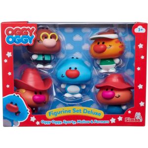 Simba Oggy Oggy Toy Figures Set - 5 Characters, 7cm - Ages 3+ Simba Oggy Oggy Toy Figures Set - 5 Characters, 7cm - Ages 3+