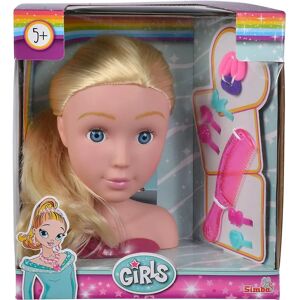 Simba 105560145 - Blonder Styling Kopf mit Zubehör - Frisierkopf Spielzeug Simba 105560145 - Blonder Styling Kopf mit Zubehör - Frisierkopf Spielzeug