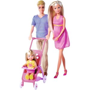 Conjunto de muñecas Familia Feliz de Simba Steffi Love Conjunto de muñecas Familia Feliz de Simba Steffi Love