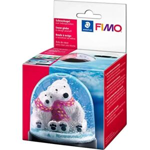 Set di palle di neve Fimo - Diametro 90mm - Altezza 75mm - Confezione da 2 Set di palle di neve Fimo - Diametro 90mm - Altezza 75mm - Confezione da 2
