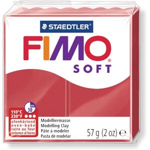 Staedtler Fimo Soft 57g Cherry Red - Art & Craft Toy Staedtler Fimo Soft 57g Cherry Red - Art & Craft Toy