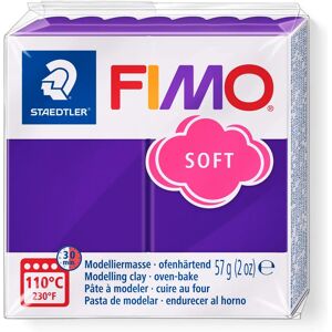 Staedtler Fimo Soft 57g - Purple - Polymer Clay - Art/Craft Toy Staedtler Fimo Soft 57g - Purple - Polymer Clay - Art/Craft Toy