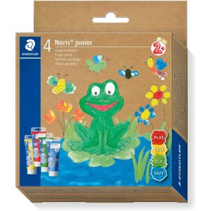 Staedtler Noris Junior Fingermaling - 4 stk, 75ml hver Staedtler Noris Junior Fingermaling - 4 stk, 75ml hver