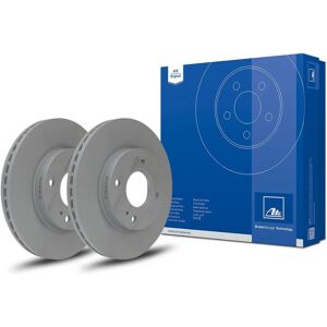 Disco de freno ATE - Ventilado, 258mm, para Ford Fiesta, Ka+ Disco de freno ATE - Ventilado, 258mm, para Ford Fiesta, Ka+