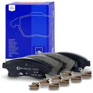Pastillas de freno ATE - Modelo 13.0460-7262.2 para Opel Astra J GTC Pastillas de freno ATE - Modelo 13.0460-7262.2 para Opel Astra J GTC